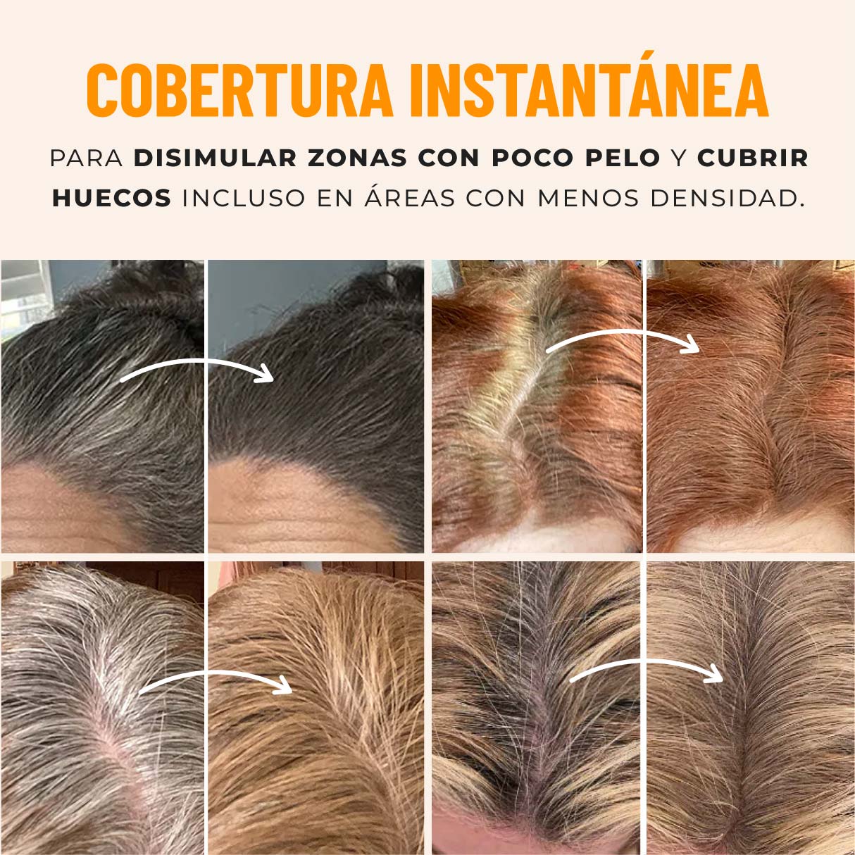 Türeno™ Polvo capilar retocador de raíces
