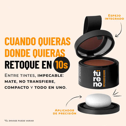 Türeno™ Polvo capilar retocador de raíces